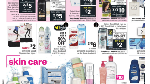CVS Dove 'Instant Coupon' Feature